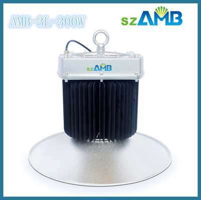 300W LED High Bay Fixtures , 2700-3200K Warm White LED Light